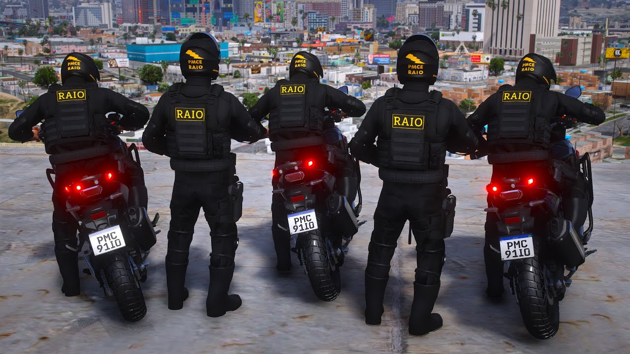 FORAM DAR FUGA E O CP RAIO ⚡CHEGOU | DEU RUIM / PMCE | GTA 5 POLICIAL
