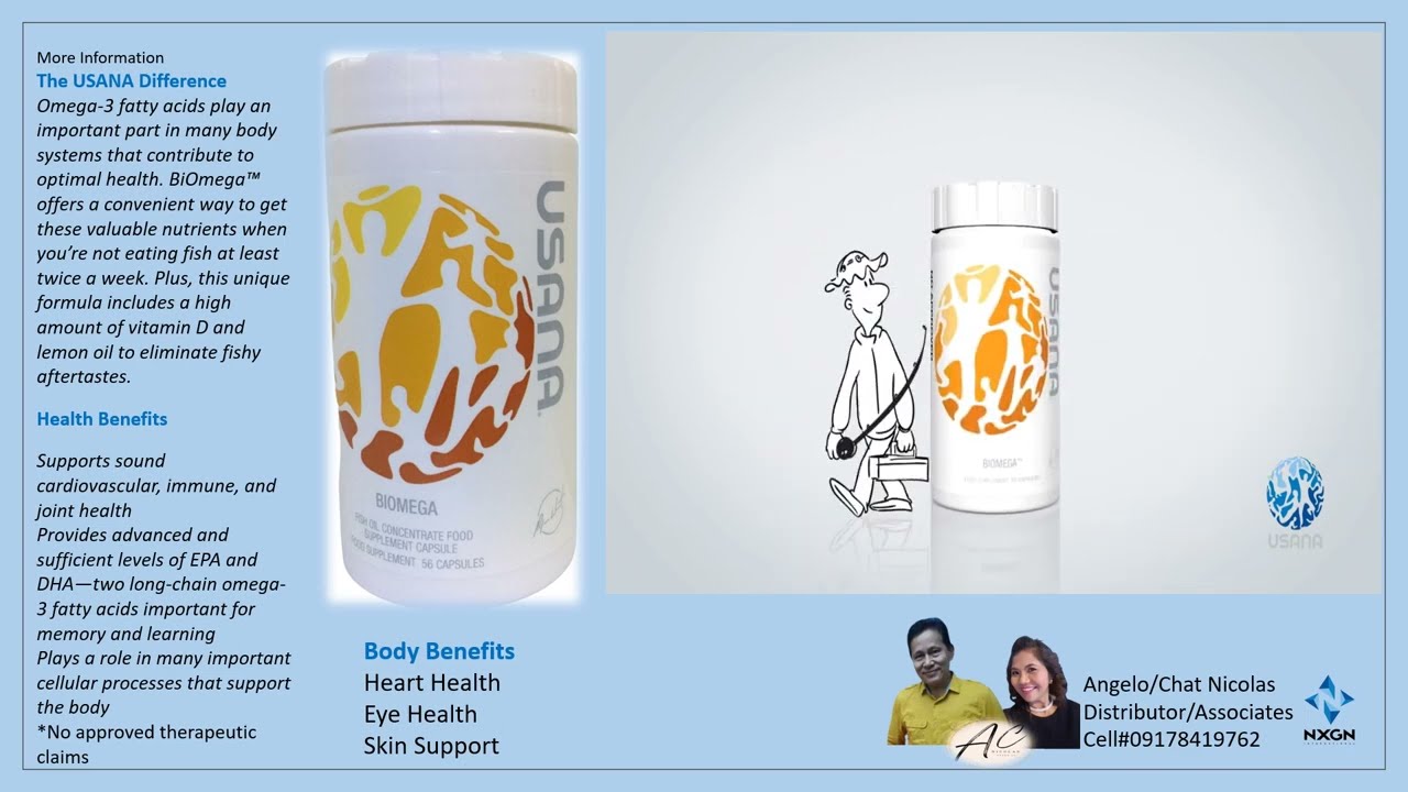 One of the BEST USANA products - Biomega
