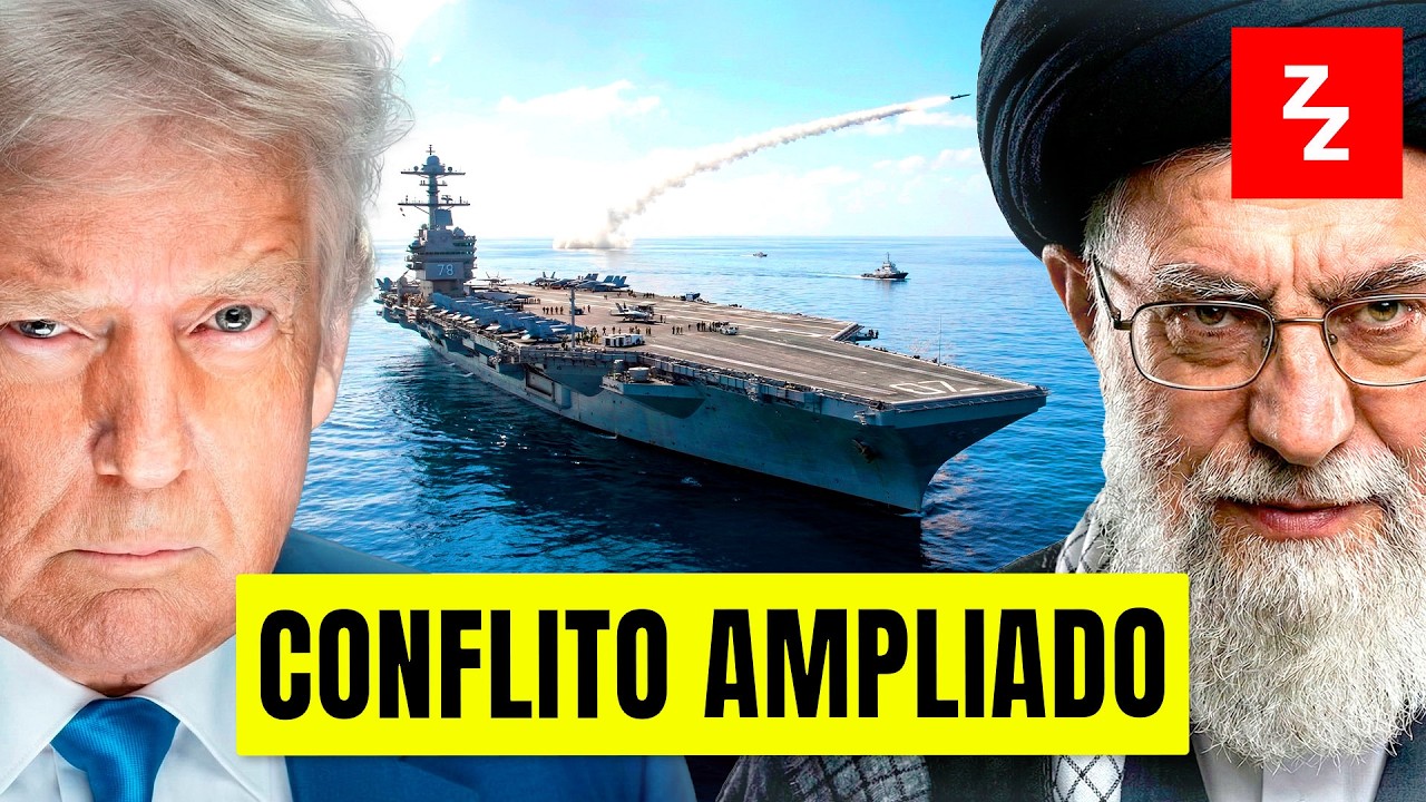 Tensão Explode entre EUA—IRÃ: ataque naval, foguetes em ISRAEL e risco de guerra maior