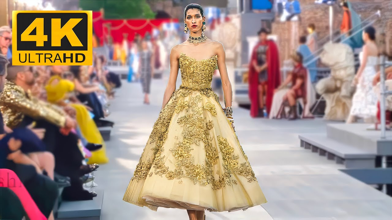Dolce & Gabbana | Alta Moda Fashion Show 2025 | Rome - 4K