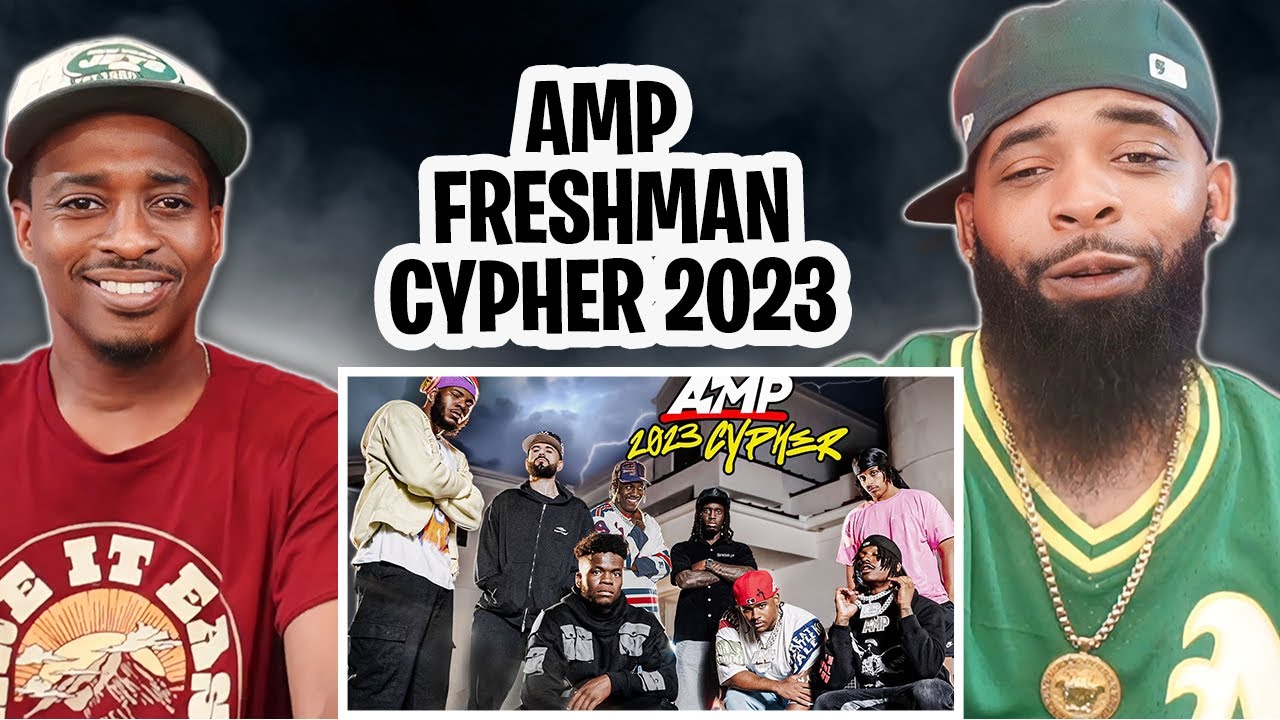 AMERICAN RAPPER REACTS TO -AMP FRESHMAN CYPHER 2023