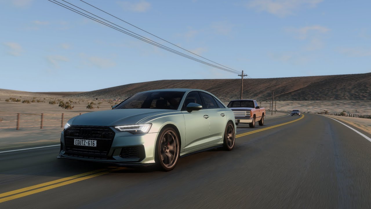 Beamng Ultra Graphics | Audi S6 Stage 2 Realistic Driving