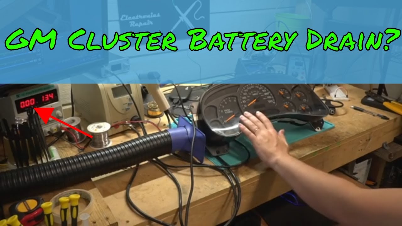 Battery Drain: Not The Instrument Cluster 2003+ Silverado/Sierra
