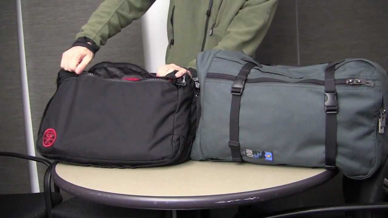 MEI Voyageur vs Red Oxx SkyTrain - Review - Two Great Carry-On Travel Bags