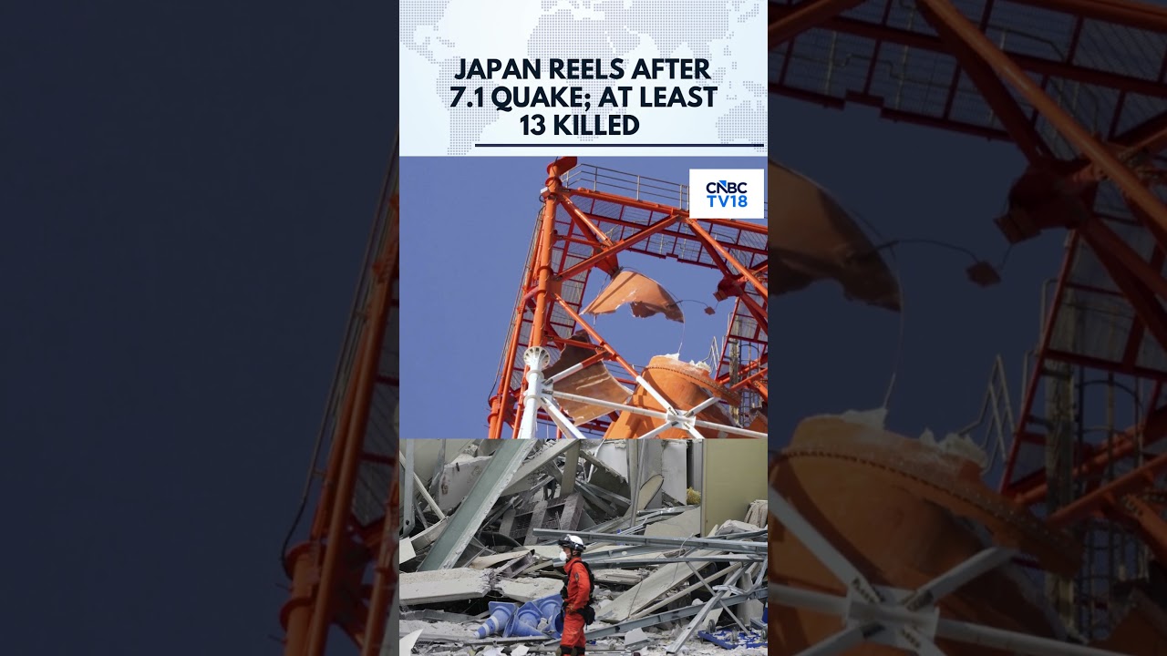 WATCH: 7.1 Japan Earthquake Leaves At Least 13 Dead, Widespread Damage Reported | N18G