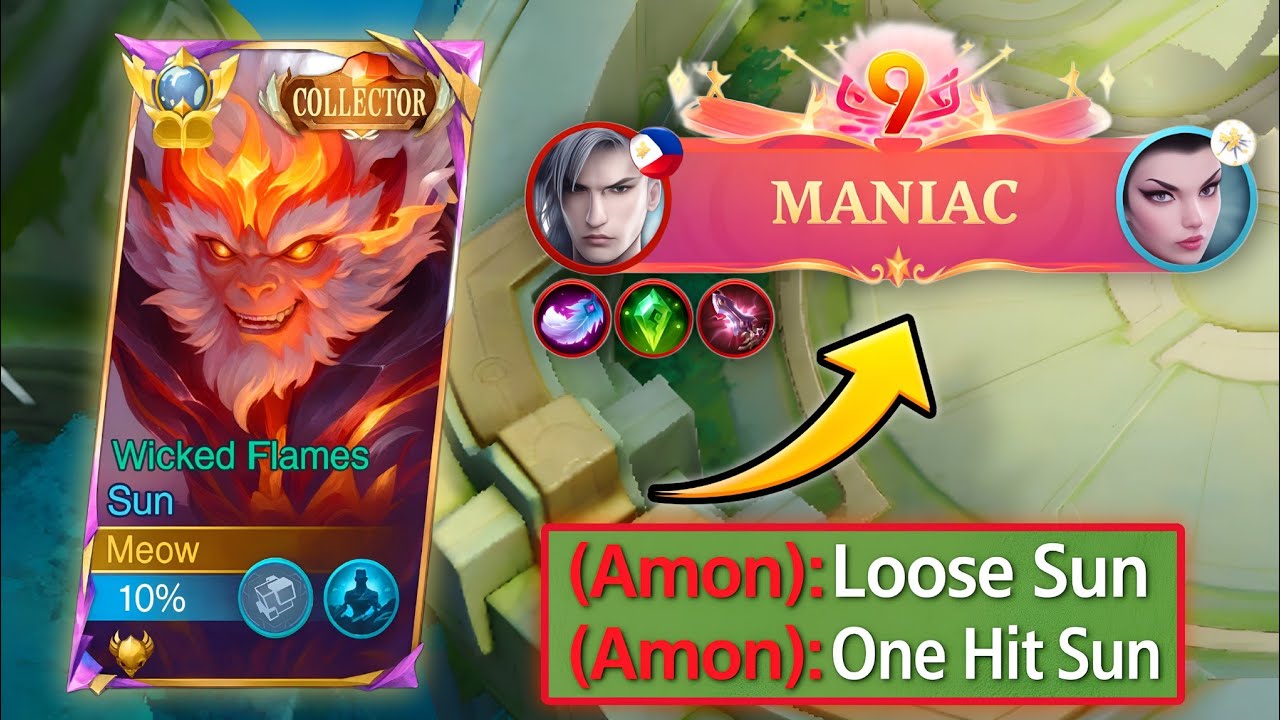 ONE-HIT AMON DESTROYED! SUN POPPED OFF HARD!