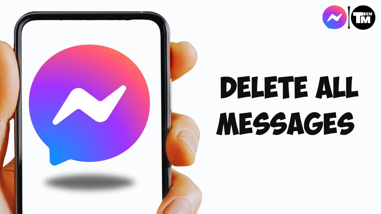 Как удалить все сообщения в Messenger (2026)