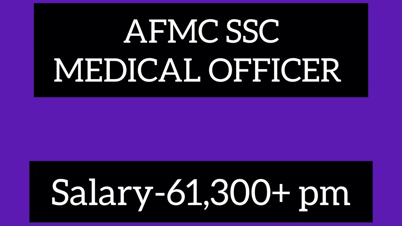Medical Officer *Salary ₹61,300+ allowances pm* No exam 