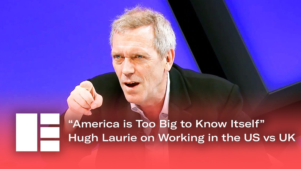 “America is Too Big to Know Itself” | Hugh Laurie on Working in the US vs UK | Edinburgh TV Festival