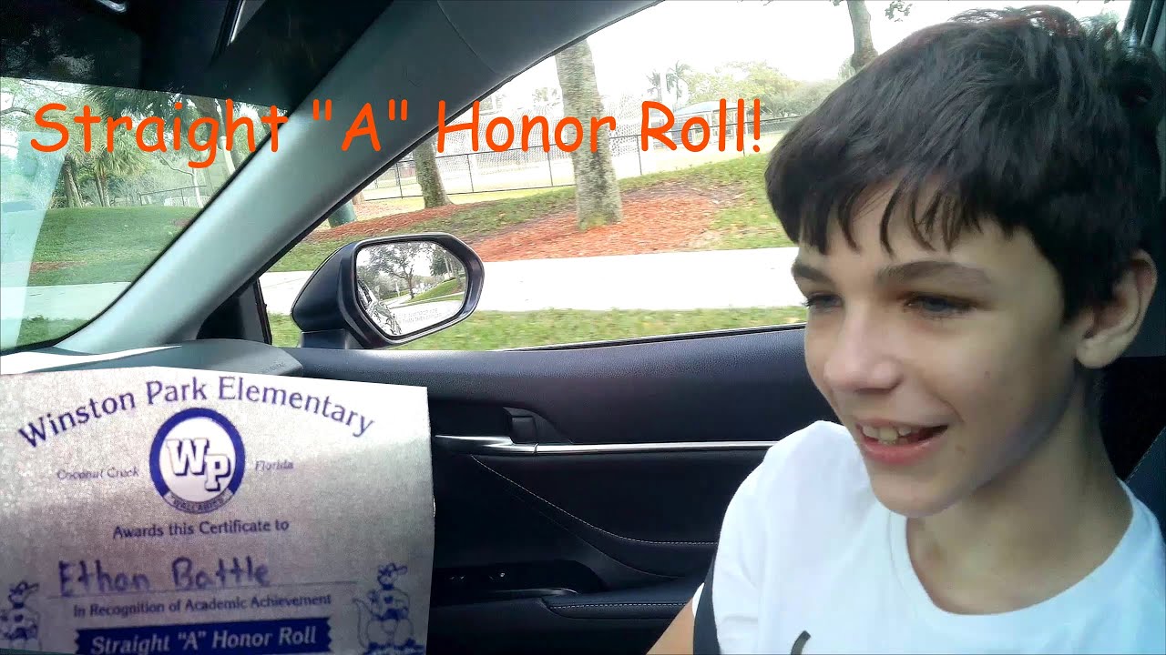 Winston Park Elementary: COVID Mid-Year Honor Roll Parade