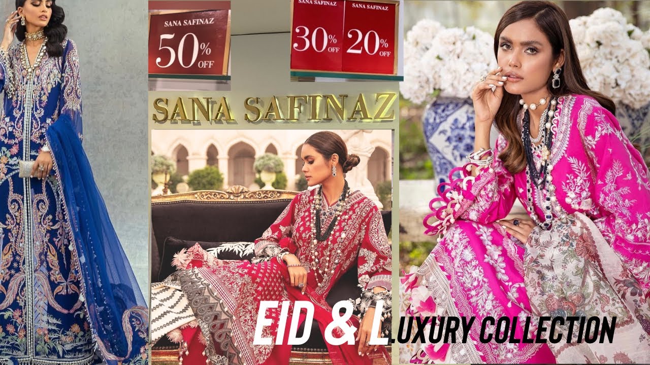 Sana Safinaz New Collection 2021 /50% OFF | Sana Safinaz Luxury Lawn 2021|Sapphire Eid 2021|