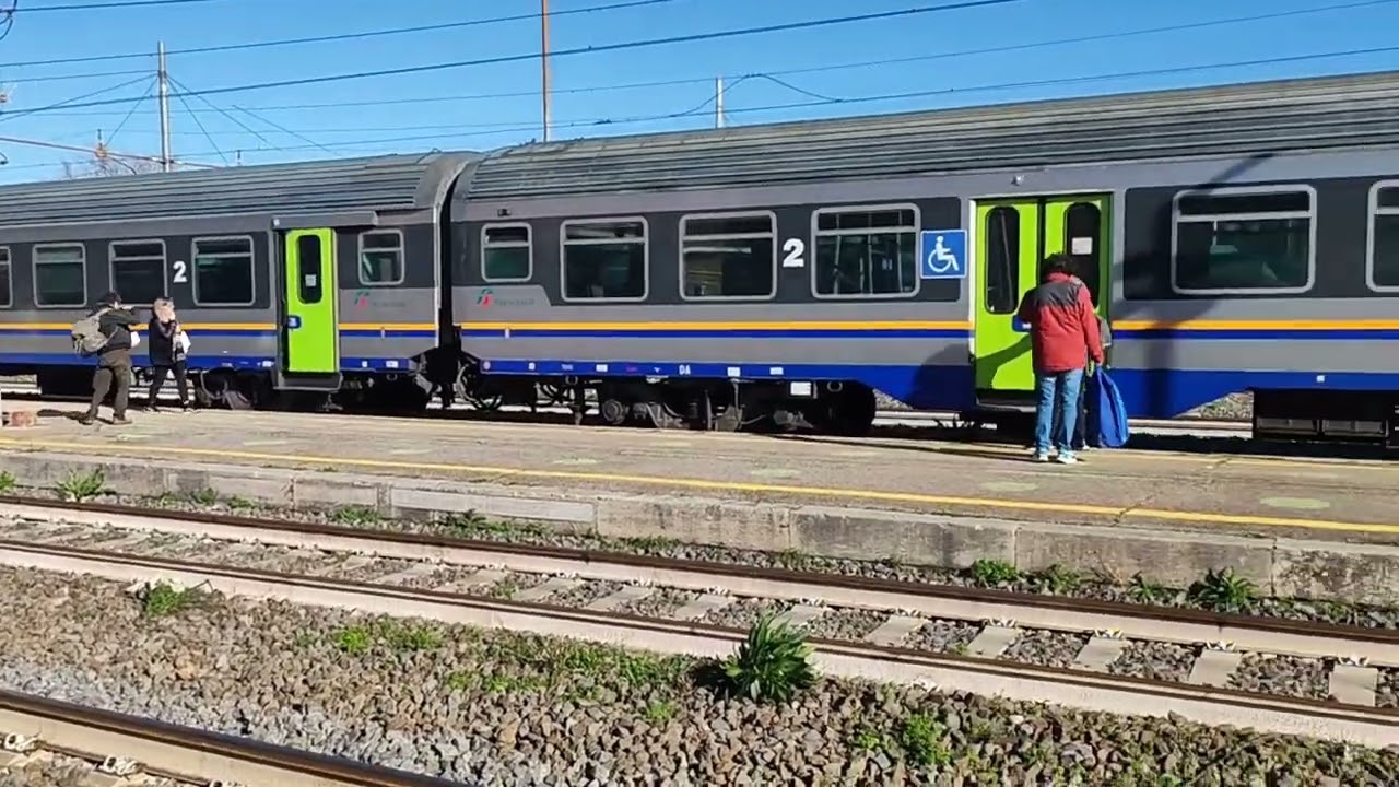 Enea alla stazione di Orte Parte 2 #enea #ama #treni