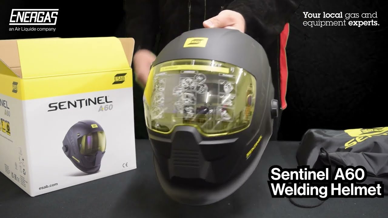 Esab Sentinel A60 Welding Helmet Unboxing