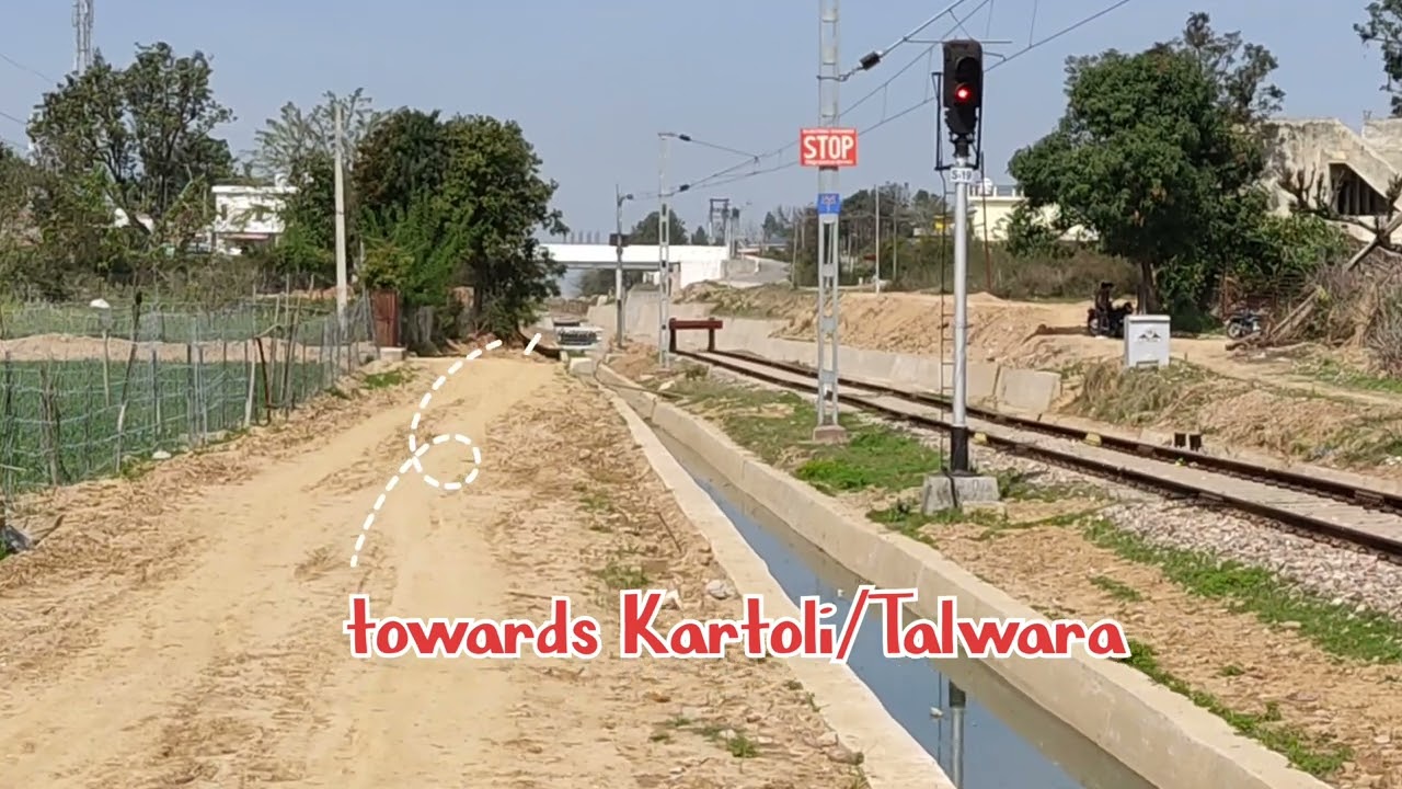 Daulatpur Chowk to Talwara rail line update
