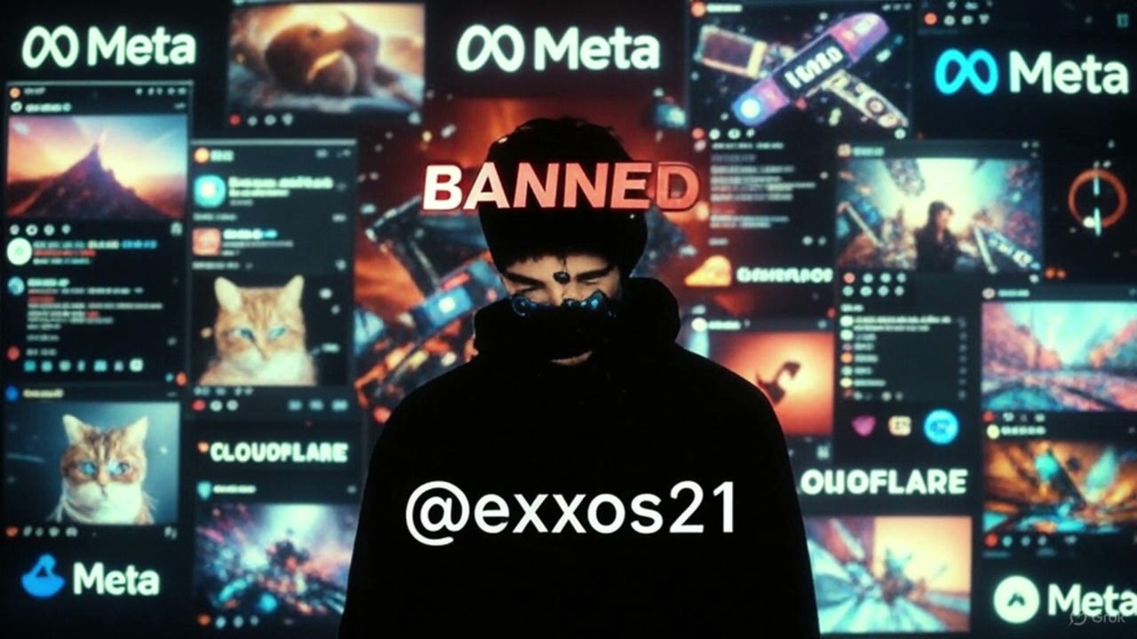 EXXOS MUSIC 2025 - Digital Exile 2025 - BANNED off Facebook AGAIN !!  The Great Meta Ban Wave 2025!