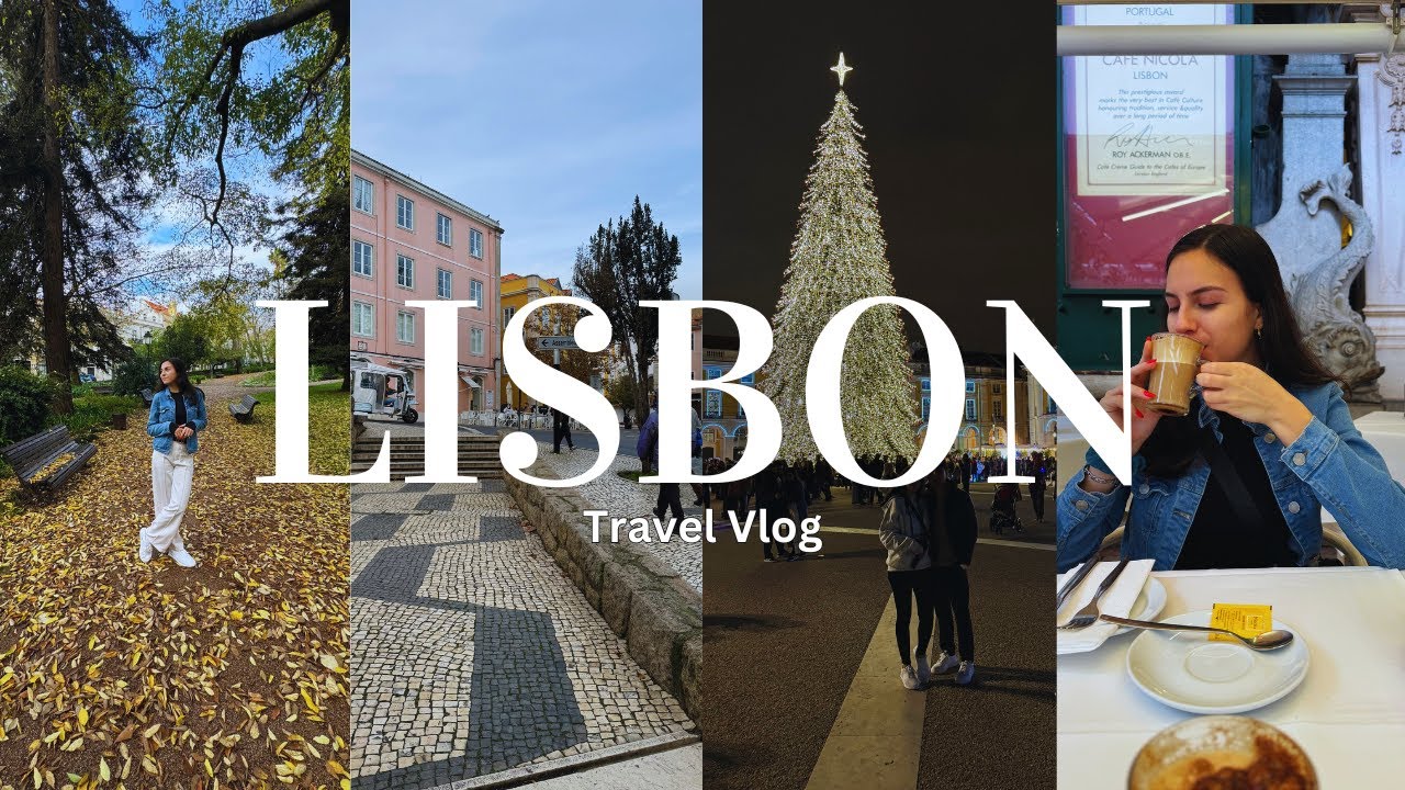 PORTUGAL TRAVEL VLOG | exploring Lisbon, visiting a new country, + lots of food