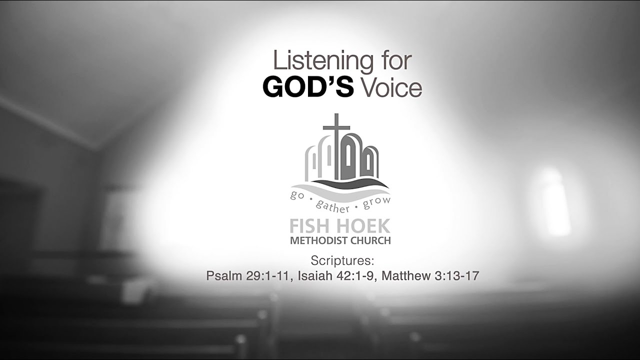 Listening for GOD's Voice