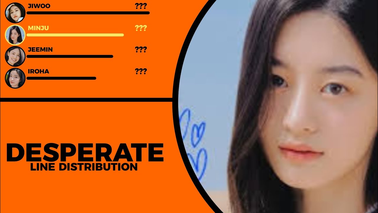 [R U Next?] 'Desperate'《 Line Distribution 》
