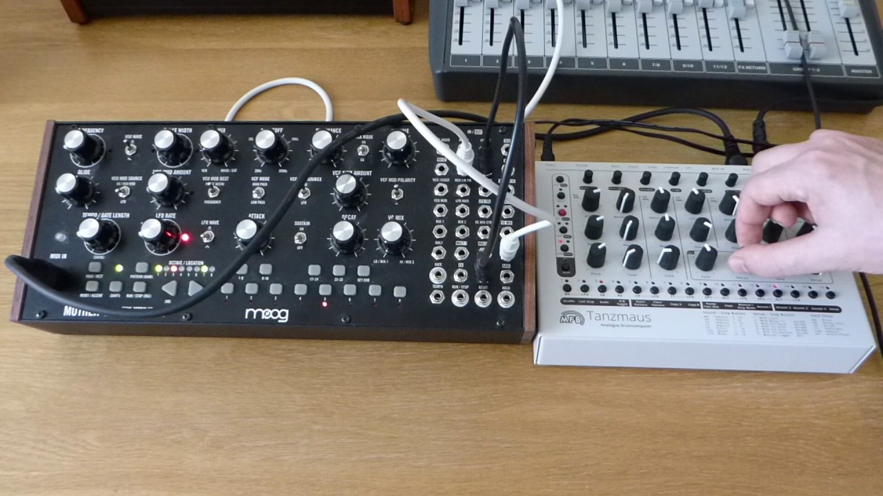 MFB Tanzmaus & Moog Mother 32
