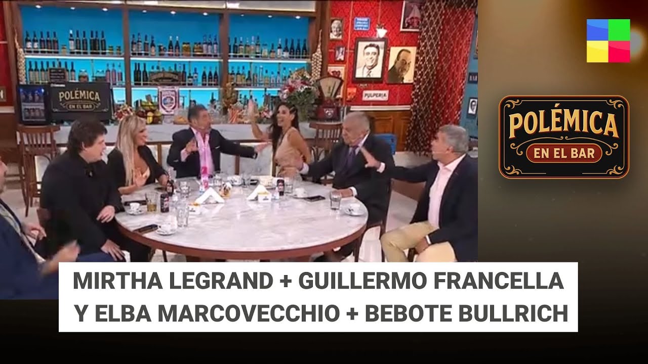 MIRTHA LEGRAND + FRANCELLA Y MARCOVECCHIO #PolémicaEnElBar | Programa Completo (24/02/26)