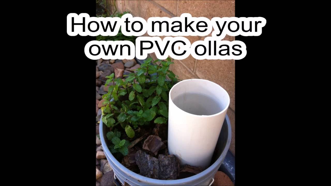 How to make PVC ollas