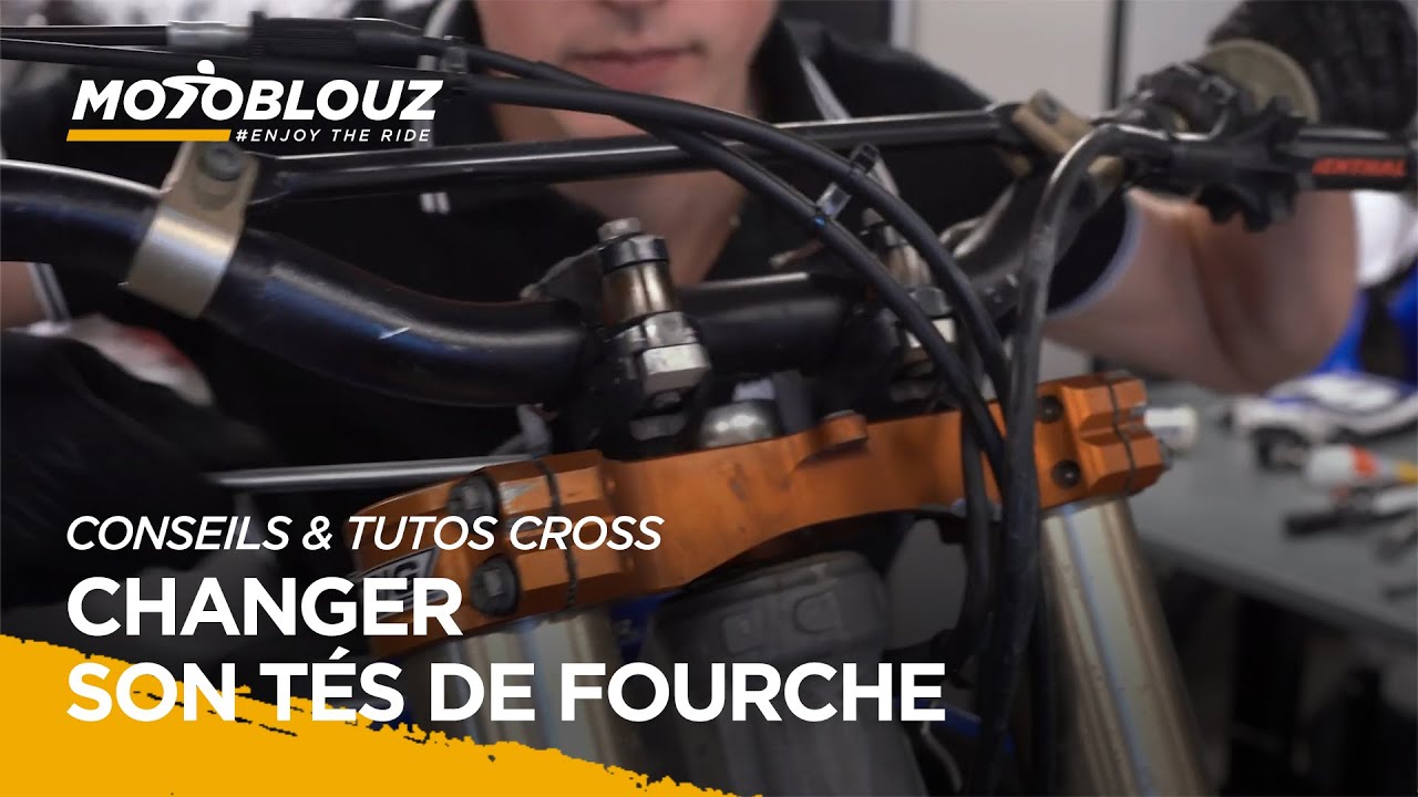 Tuto Méca MX #9 : Changer son té de fourche sur moto cross