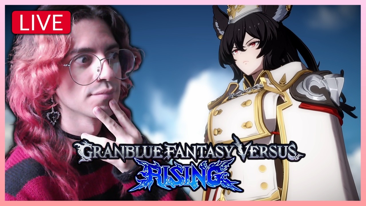 🔴LIVE  -【GBVSR】1 dia até o campeonato, CONSIGO PEGAR MASTER HOJE?? !discord !controle !coach