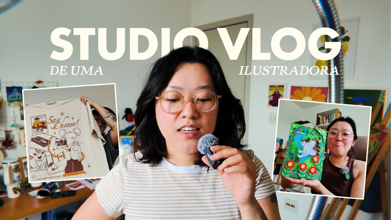 Minha vida como ilustradora empreendedora ✸ Faxina + Lançamento + Desenhos