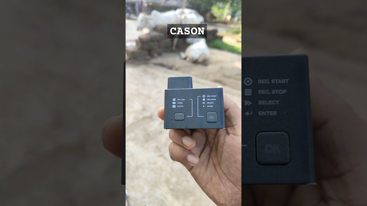 Best Budget Action Camera | Cason CN50 4K 60fps HD 24MP Action Camera For Vlogging 3-4 Hrs Work Time