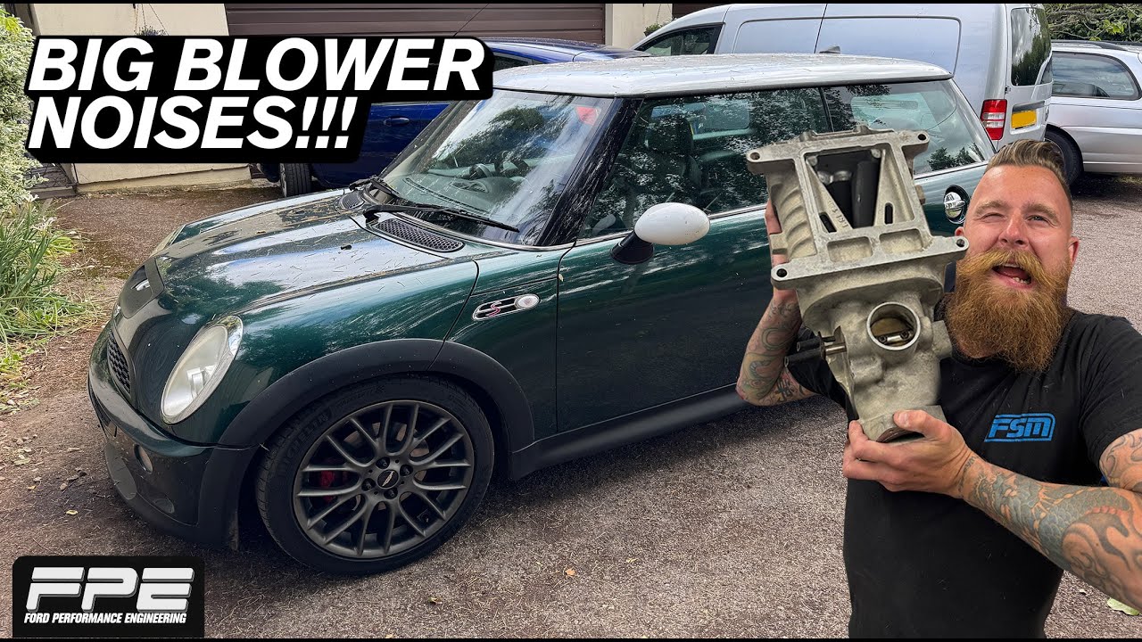 M62 Eaton conversion is a success  - SUPERCHARGER SECRETS with Zewspeed Zak’s mini R53