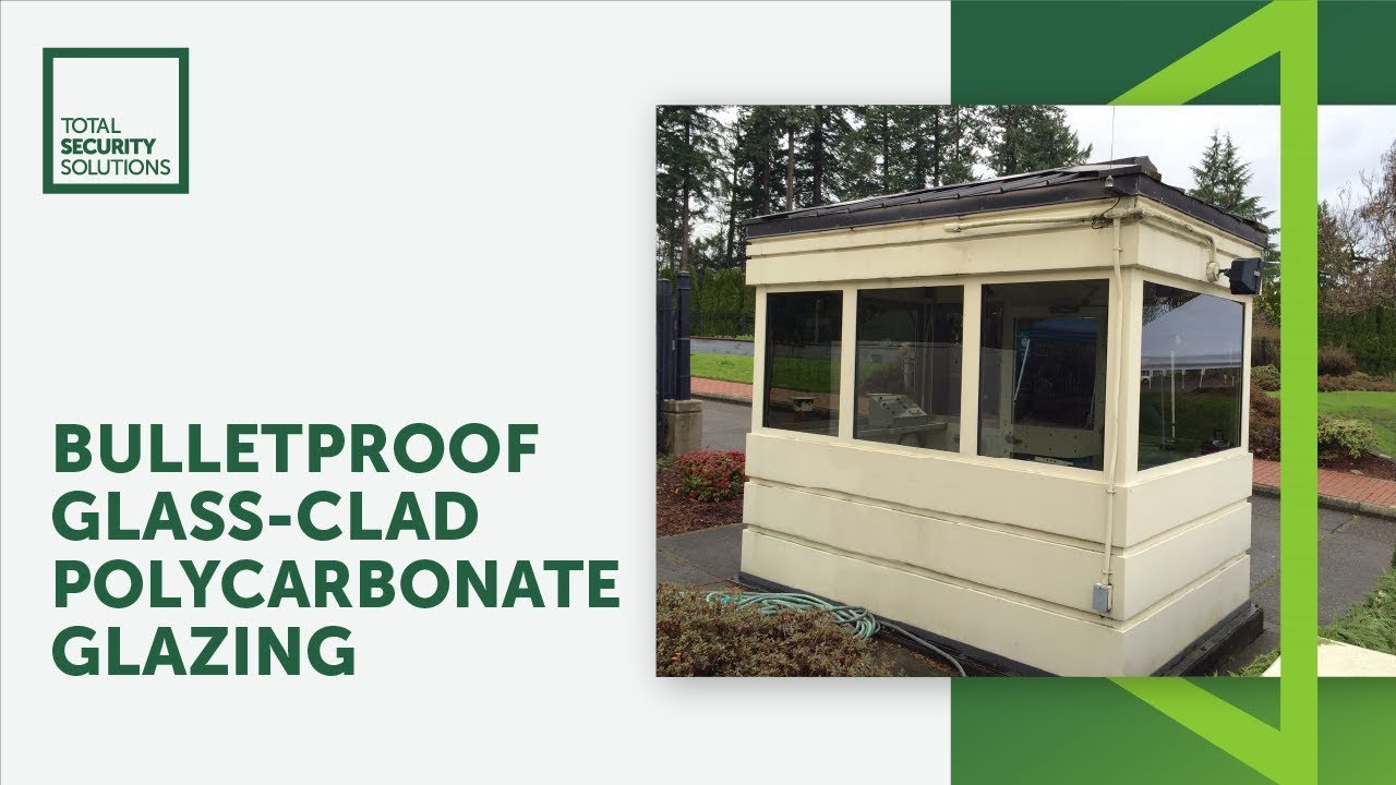 Bulletproof Glass - Polycarbonate Glazing Explained | Total Security Solutions - Bulletproof Glass