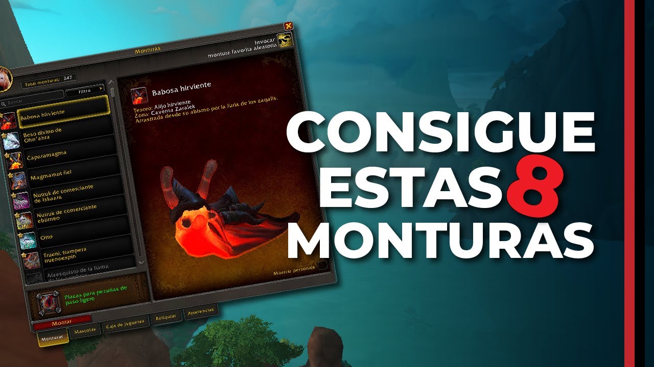 🔥Monturas 🔥FACILES de conseguir [WoW] ≫ DRAGONFLIGTH ⭐