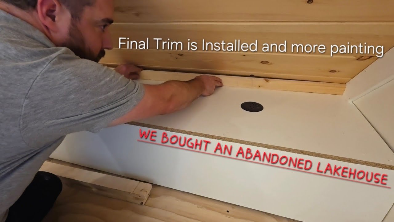THE FINAL PIECES OF TRIM ARE INSTALLED!!! 