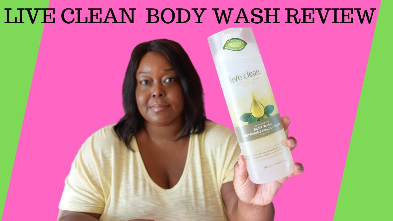 Live Clean Cannabis Sativa Seed Oil  Revitalizing Body Wash Review