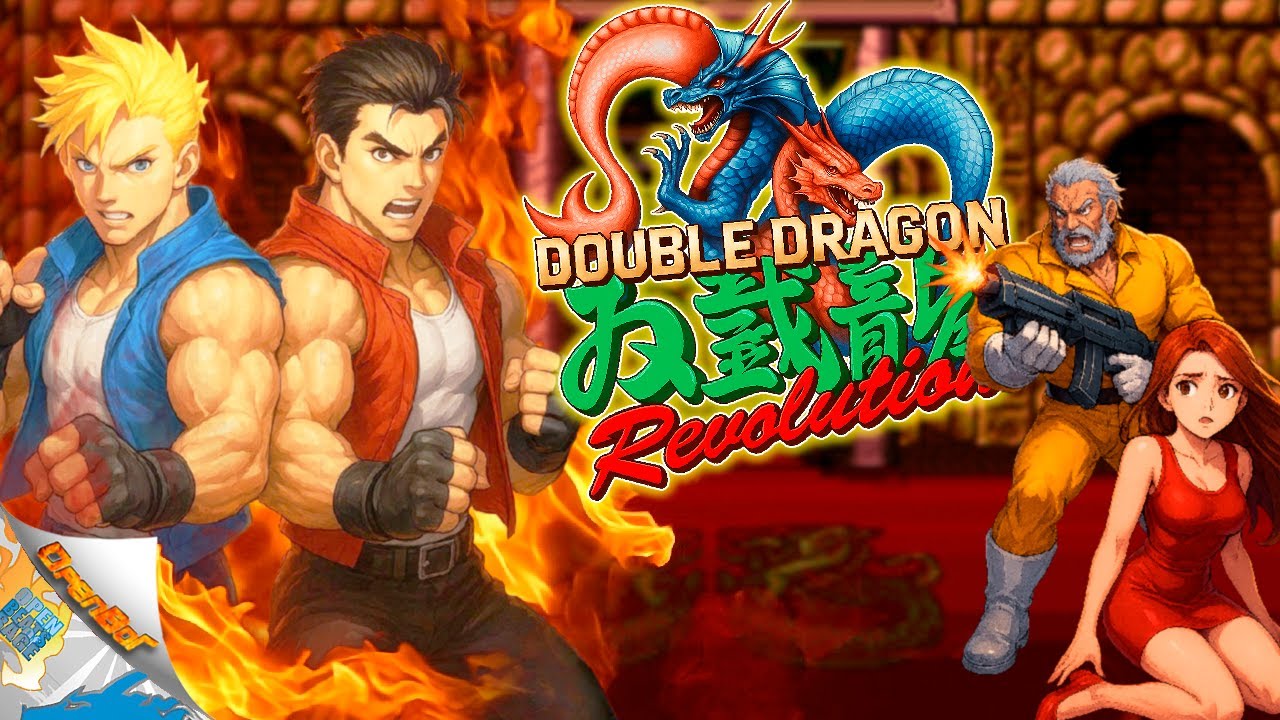 Double Dragon Revolution - OpenBor - (Full Gameplay)
