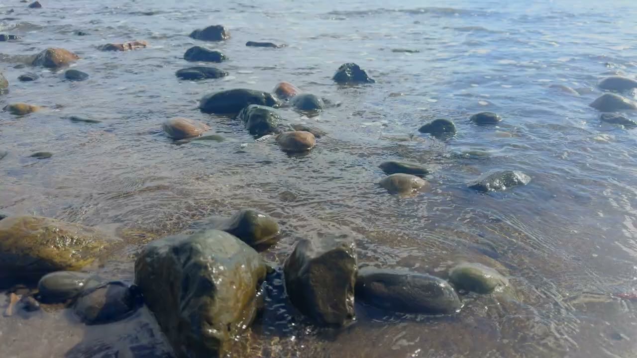 4K Ocean Wave Therapy  - 1 Hour Powerful Sea in Slow Motion