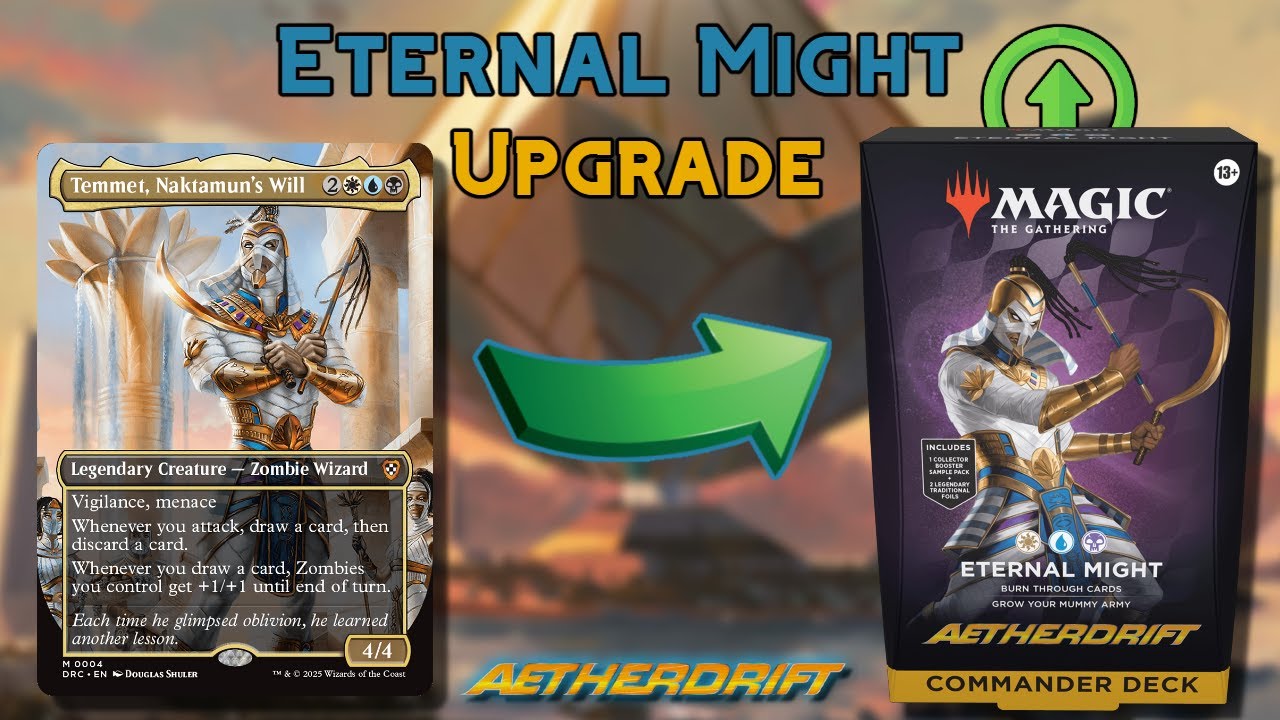 Улучшение дополнения «Вечная мощь» — Aetherdrift — MTG Commander (EDH)