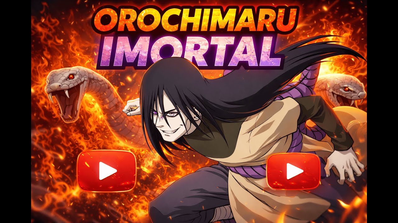 Sannin Proibido -OROCHIMARU (naruto shipuuden)
