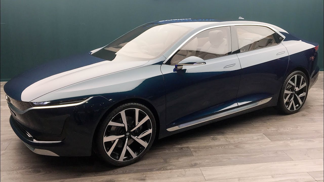 Tata E Vision Sedan Concept - World Exclusive | MotorBeam