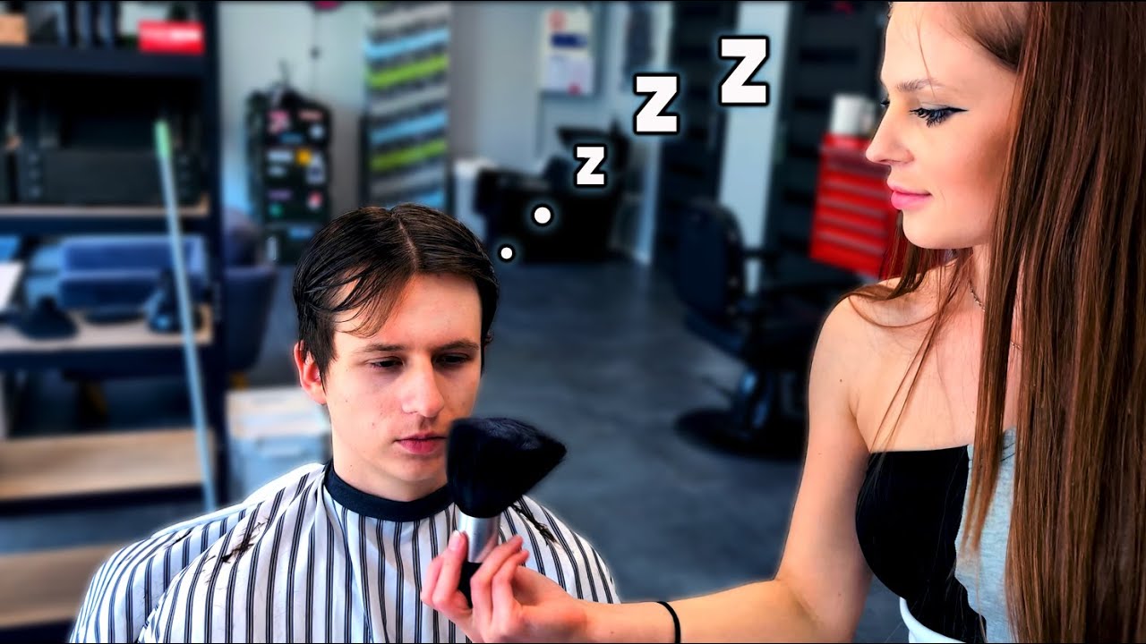 💈Haircut for Long Hair |ASMR|✂️Scissor Cut Session