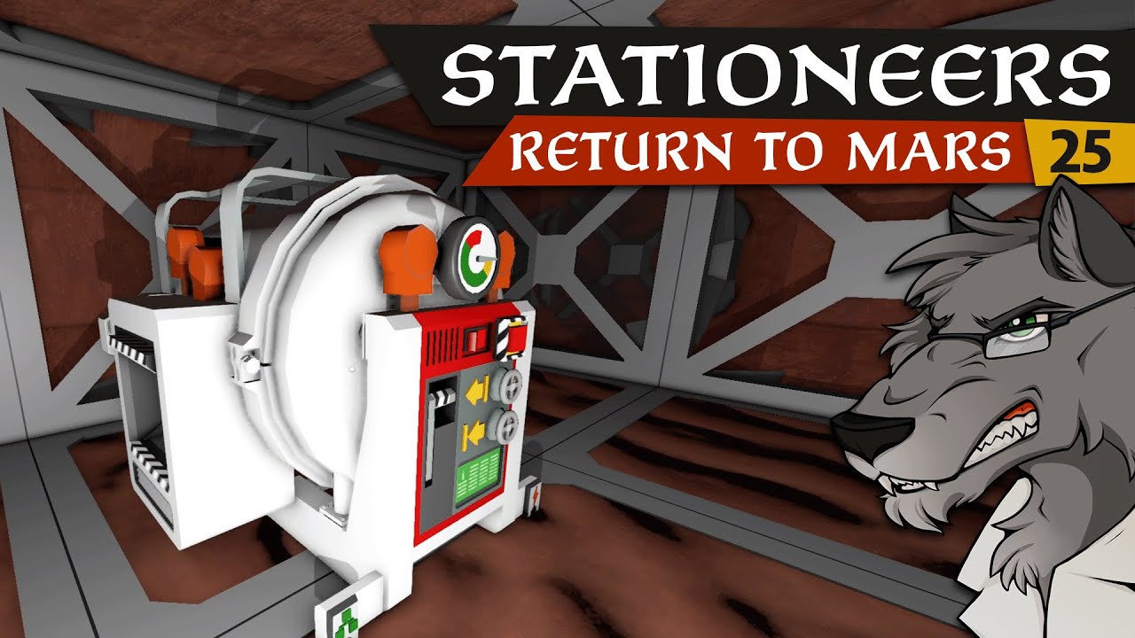 #25: Der Advanced Furnace steht schon mal | Let's Play Stationeers (Mars)