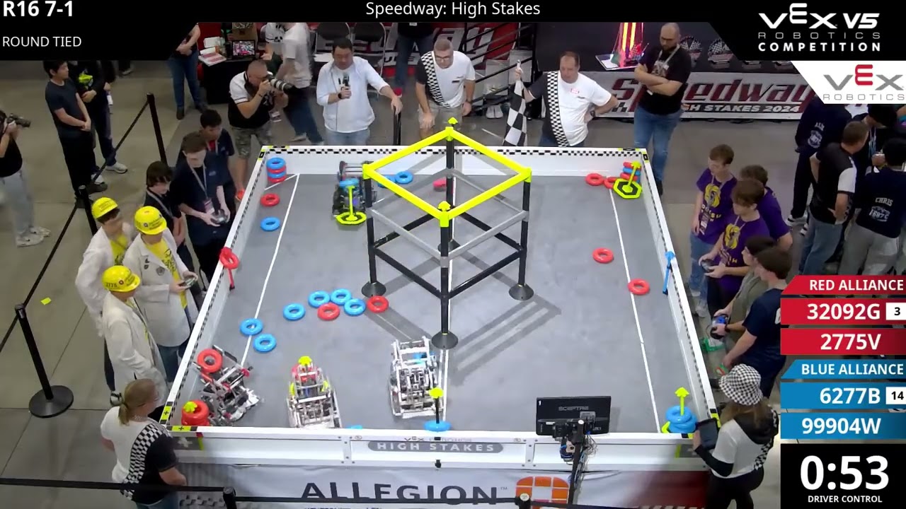 Speedway Sig - Dallara - R16 #7-1 - 32092G & 2775V vs 6277B & 99904W - Full Match