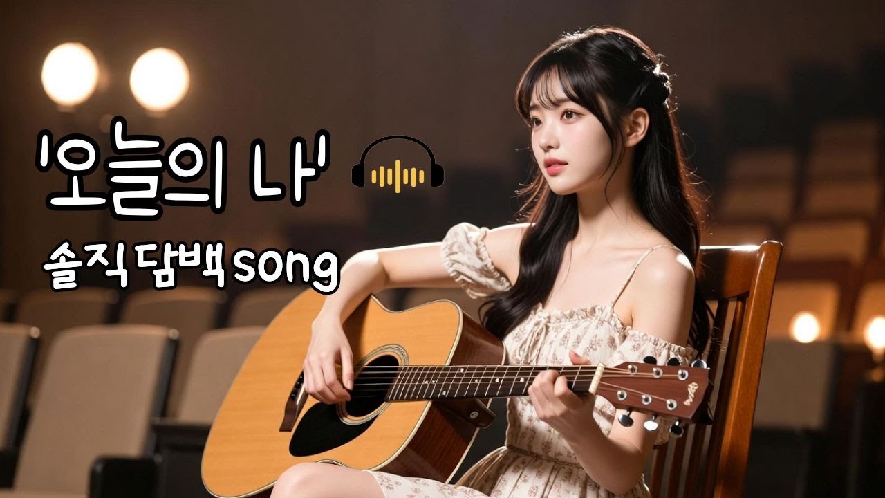 🎧 솔직 담백 song [오늘의 나] ENG sub (Original Song by Suno AI)/ 출근 플리 (playlist)
