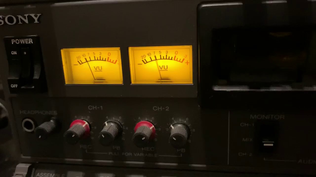 SONY PVW-2800P recording test