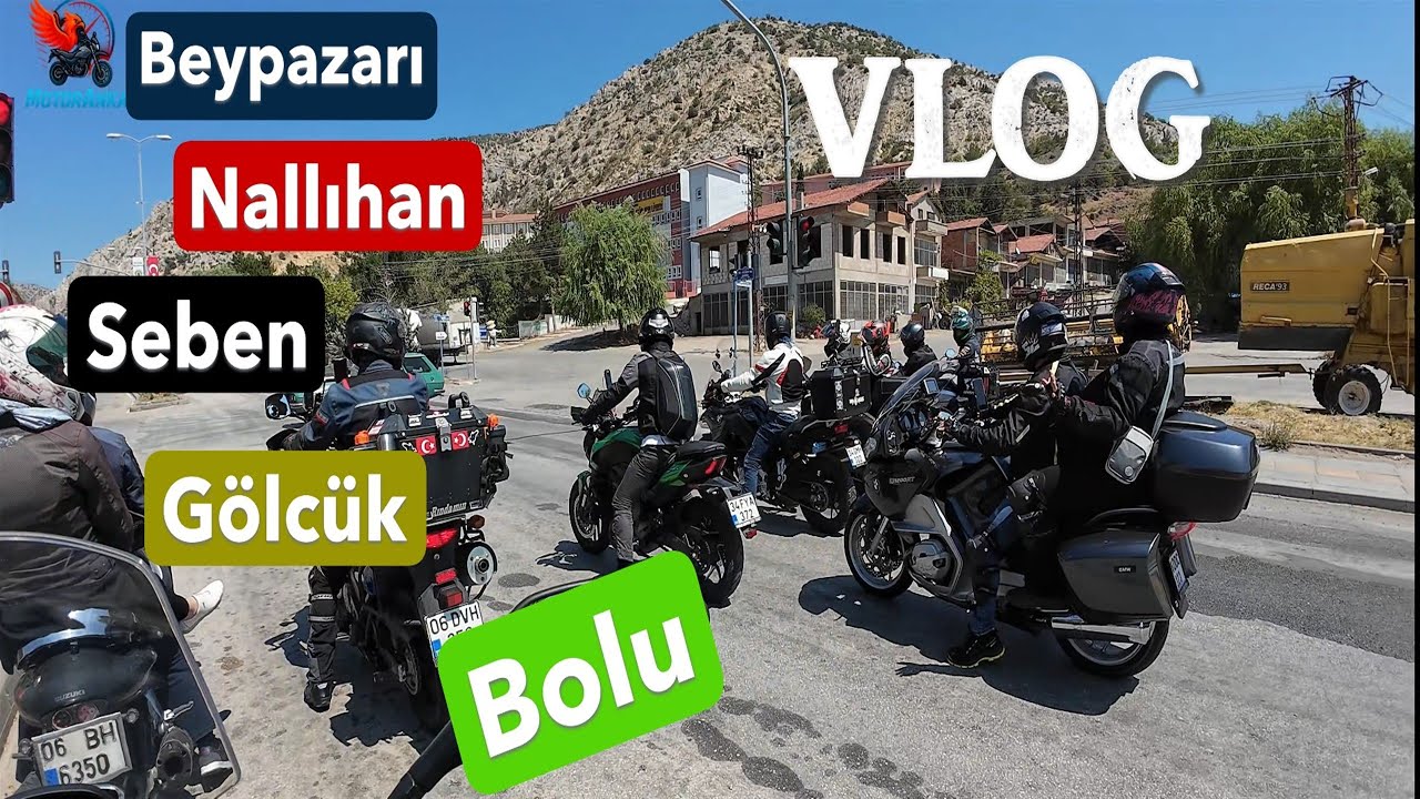 TRİUMPH  TİGER 660 İLE UZUN YOL VLOG  BEYPAZARI,NALLIHAN,SEBEN,GÖLCÜK,BOLU