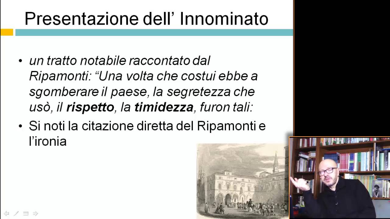 L'Innominato - Videocorso su I Promessi Sposi - 29elode.it