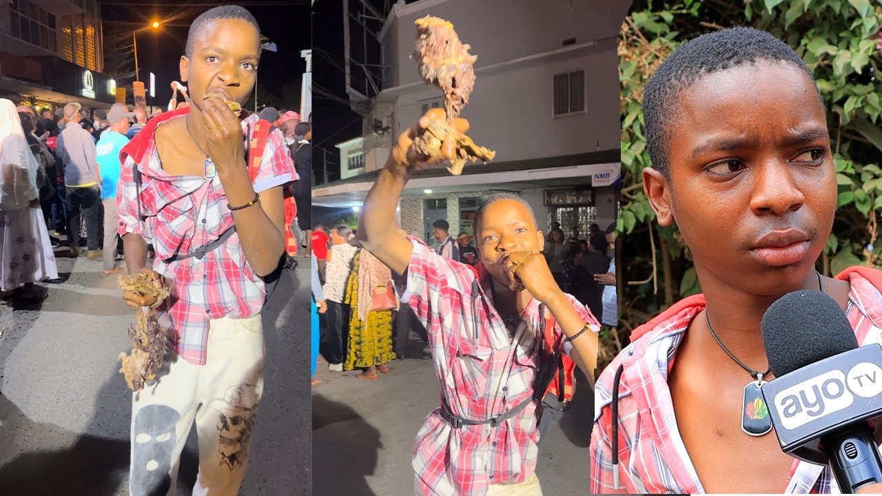 DOGO WA ARUSHA MKALI KULIKO WOTE ALIVYOCHUKUA NYAMA NA KUONDOKA NAYO 