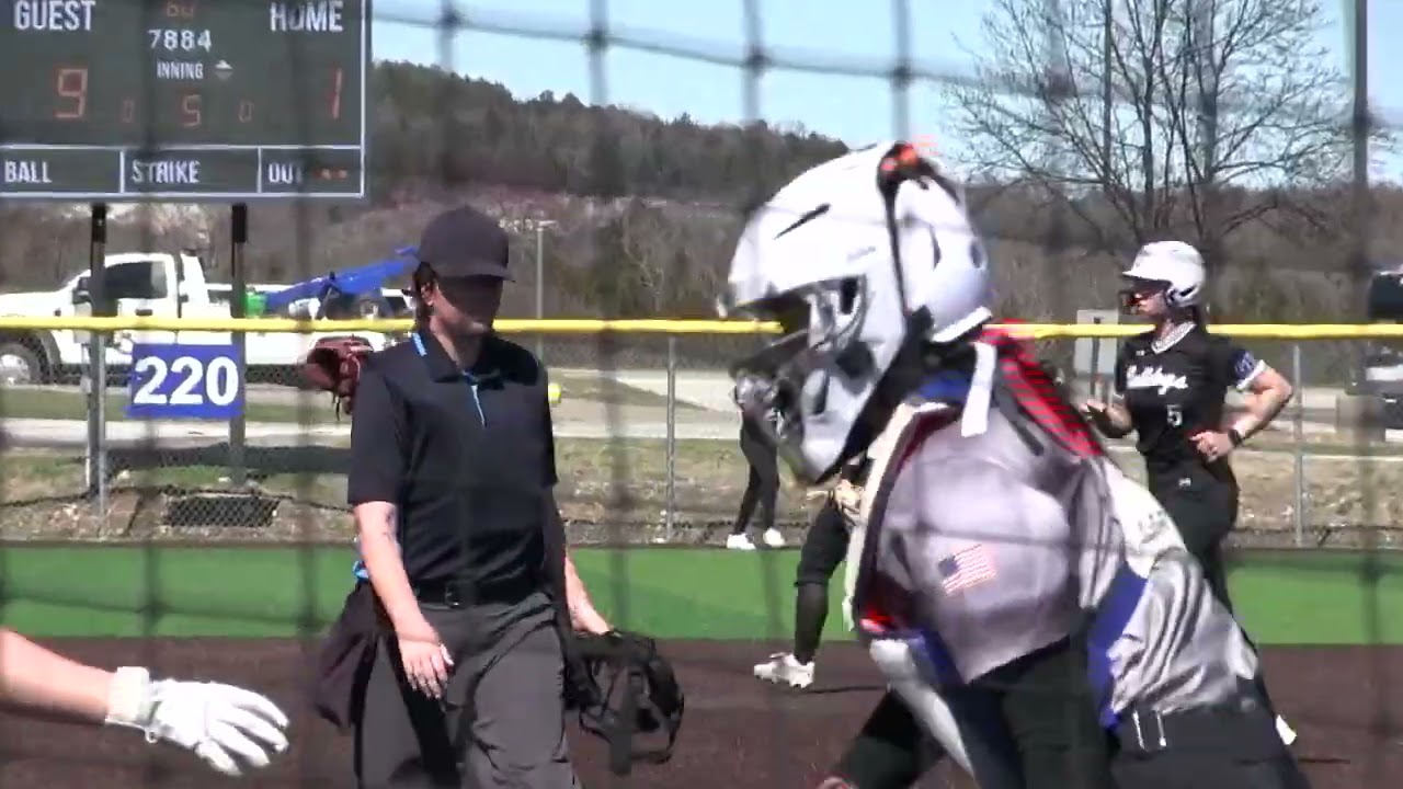 U of Nebraska Kearney softball 12 - TSU 3
