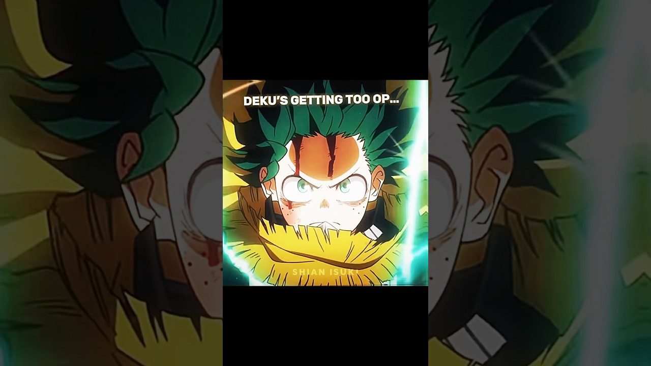 Deku&rsquo;s Getting Too Op&hellip;🥶🔥| You&rsquo;re Next | MHA | #anime #mha #deku #trending