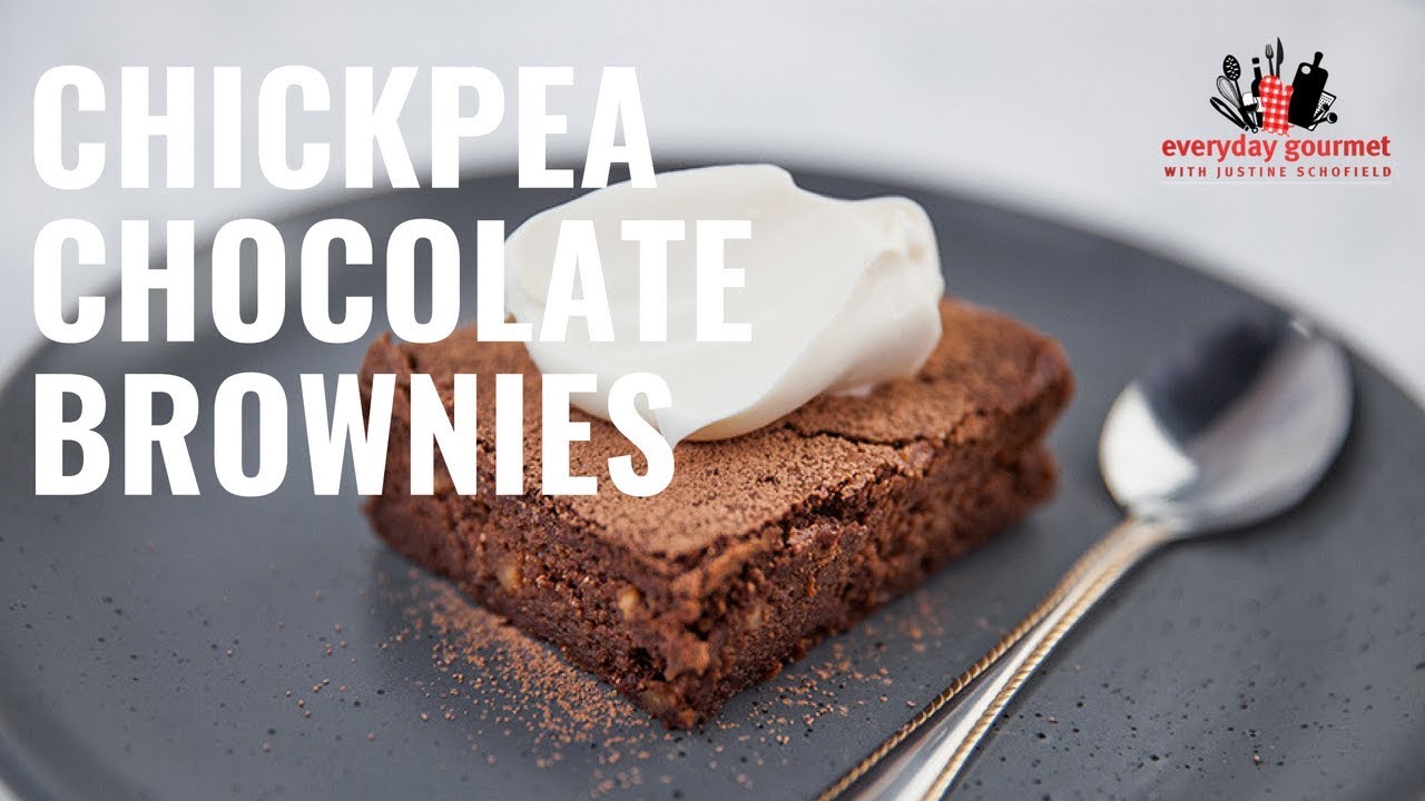 Chickpea Chocolate Brownies | Everyday Gourmet EG8 Ep61